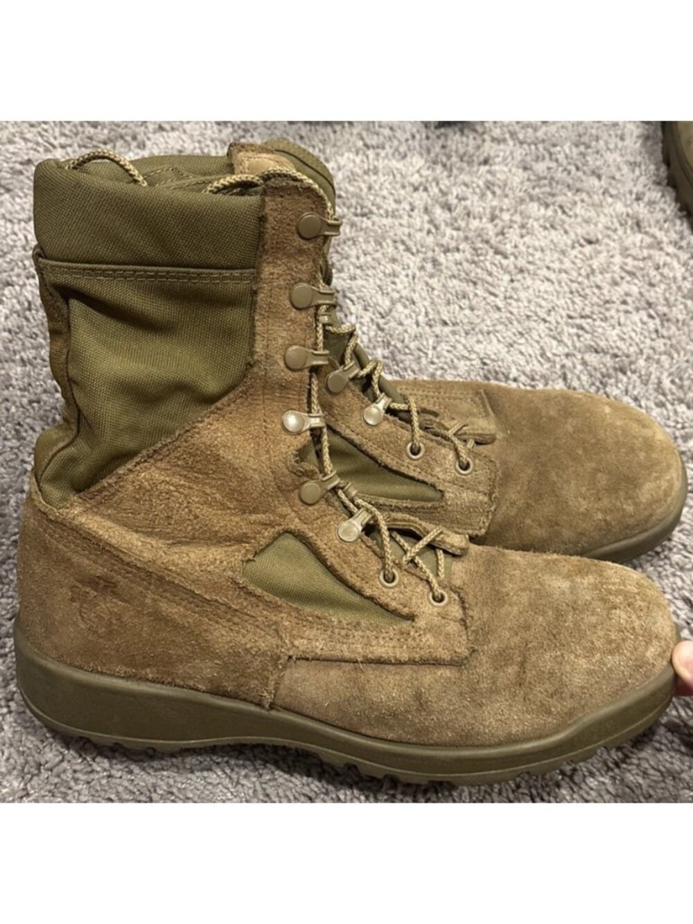 Belleville 550 ST Men USMC Hot Weather Jungle Combat Boot Size 10 W Steel Toe